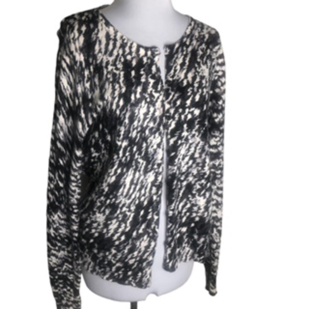 George Abstract Design Button Front Cardigan Size XL